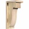 Ekena Millwork Del Monte Rough Sawn Corbel w/Backplate, Douglas Fir, 6"W x 8"D x 16"H COR06X08X16DEL01RDF - alternate 1